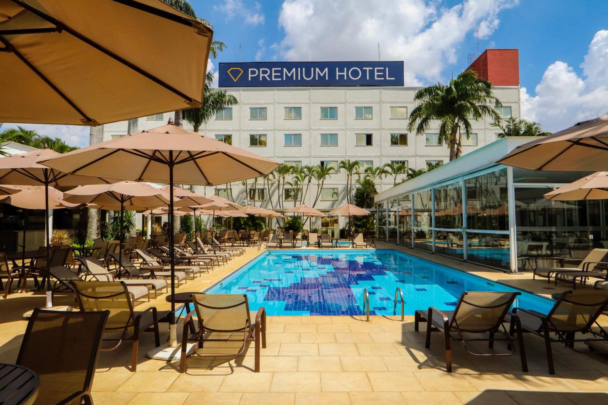 Fachada do Hotel Premium Campinas